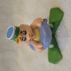 1983 Alvin and the Chipmunks Theodore Swim Float Innertube 3" Figure Bagdasarian